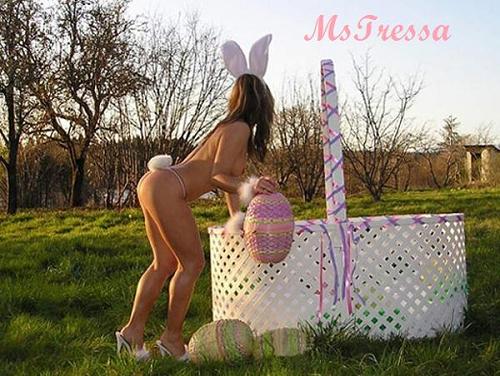 Here is hoping all your Easter Eggs are filled with chocolate kisses! Hoppy Easter! ~ xoxo MsTressa