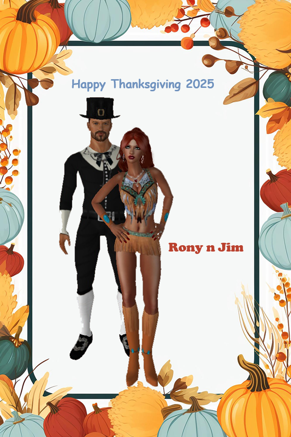 Rony n Jim Westfall Holiday well wishes