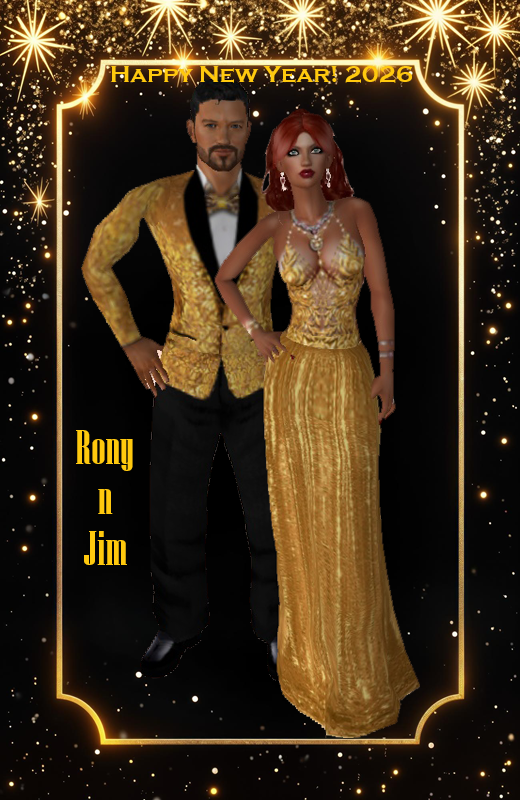 Rony n Jim Westfall Holiday well wishes