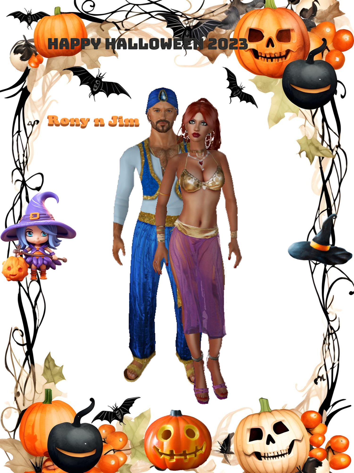 Rony n Jim Westfall Holiday well wishes