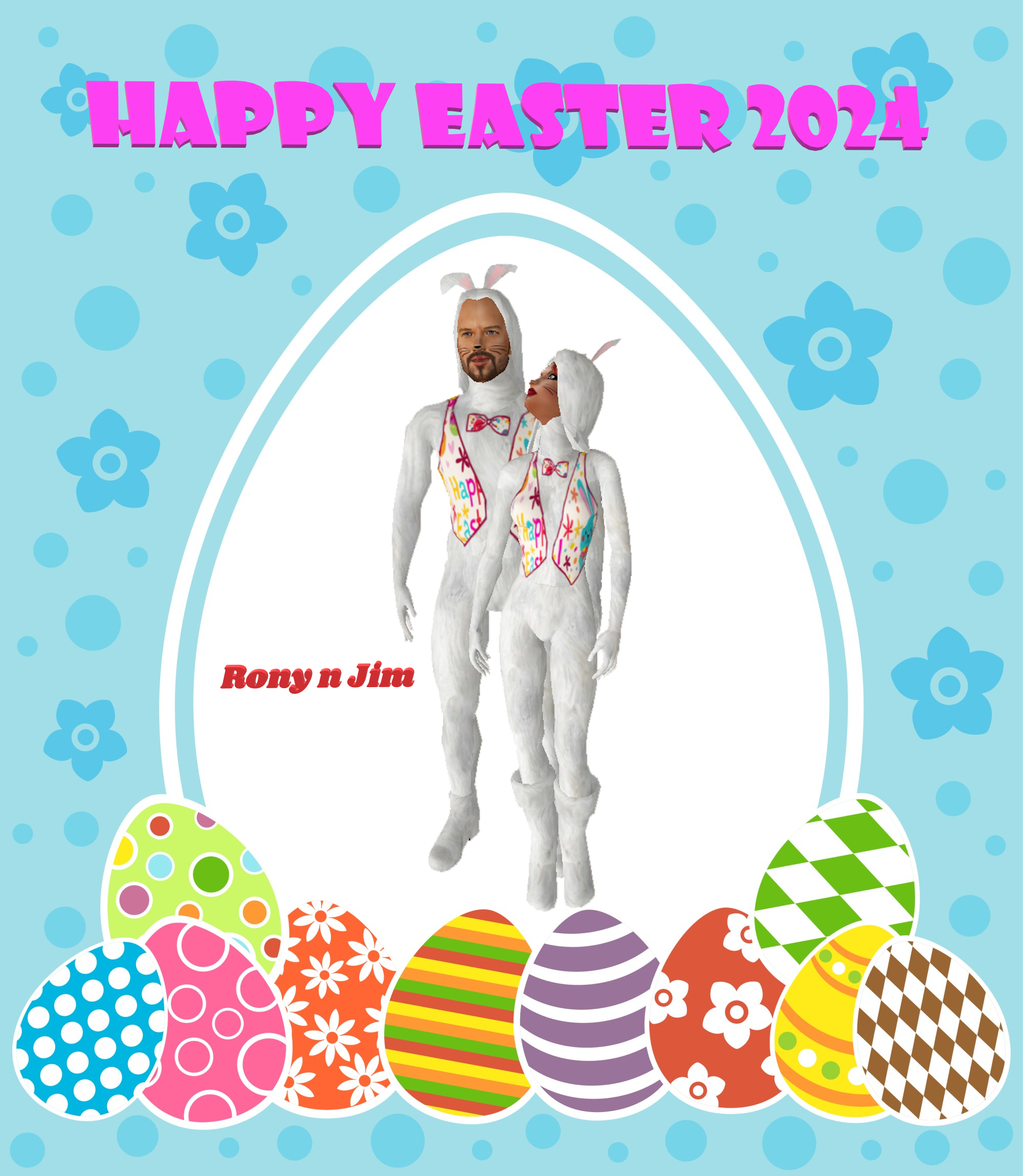 Rony n Jim Westfall Holiday well wishes