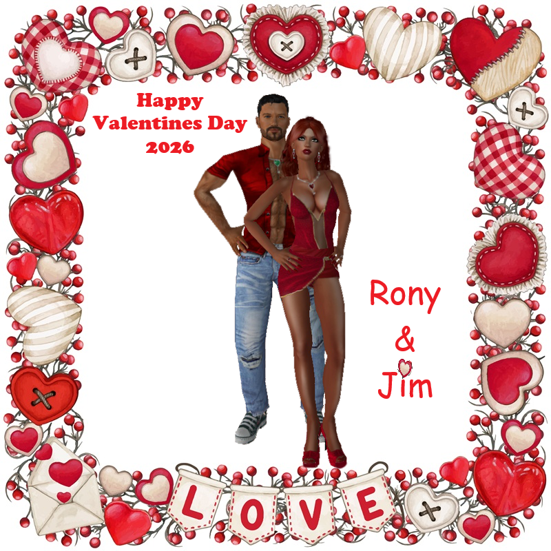 Rony n Jim Westfall Holiday well wishes