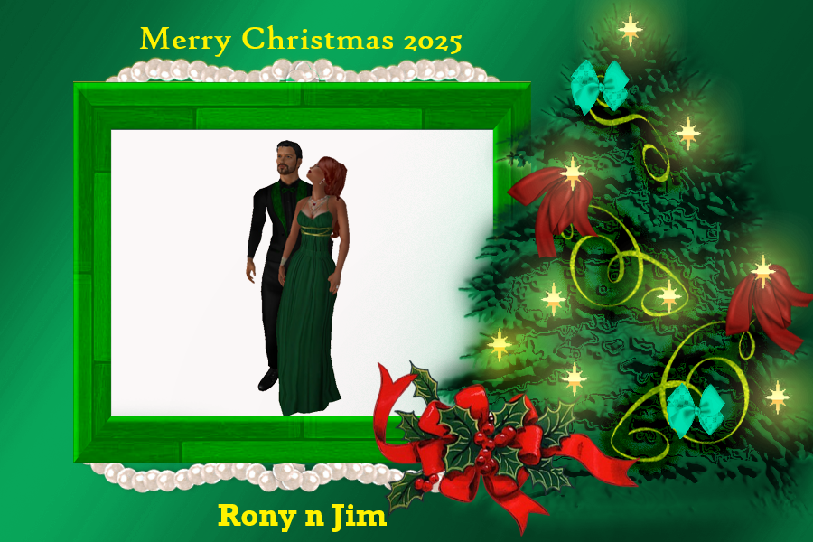 Rony n Jim Westfall Holiday well wishes