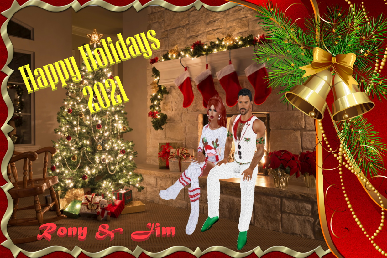 Rony n Jim Westfall Holiday well wishes