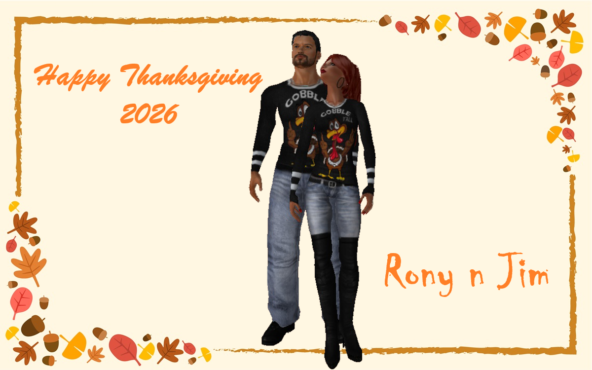 Rony n Jim Westfall Holiday well wishes