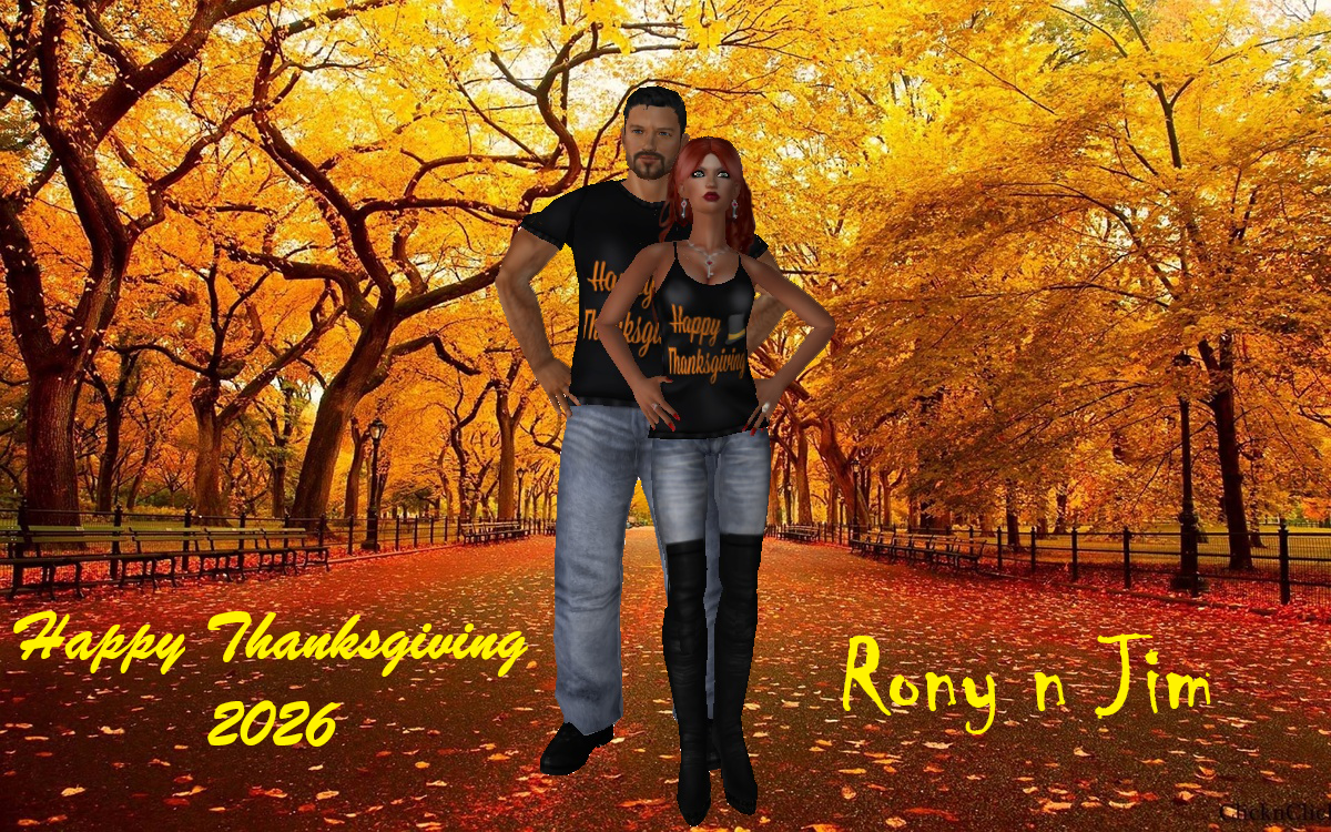 Rony n Jim Westfall Holiday well wishes