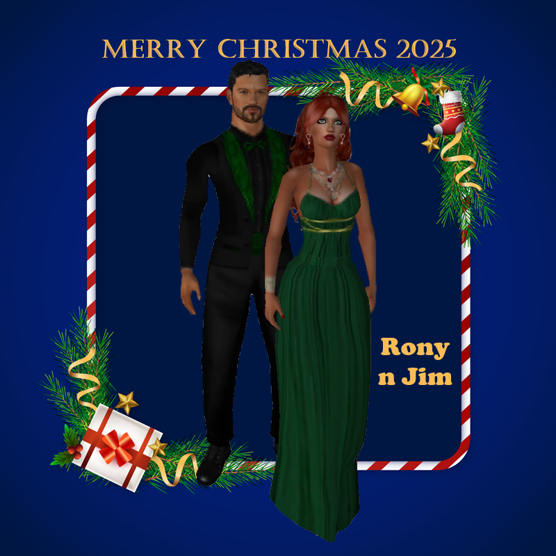 Rony n Jim Westfall Holiday well wishes